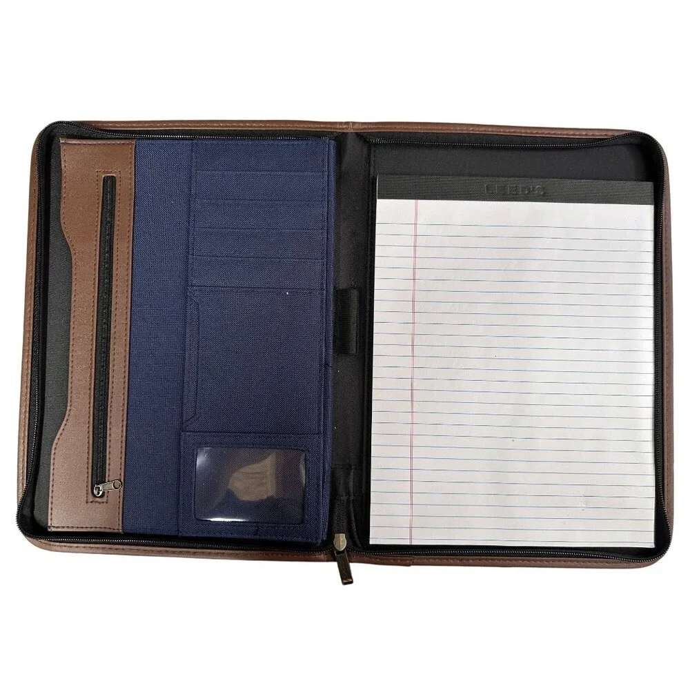 Padfolio Northwest Zippered Padfolio ETSU Graduate Studies Leads 0800-10